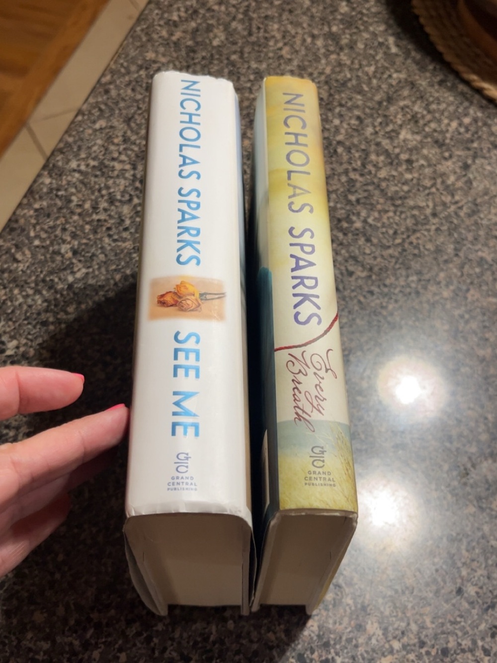 Two Nicholas Sparks Hardcovers
